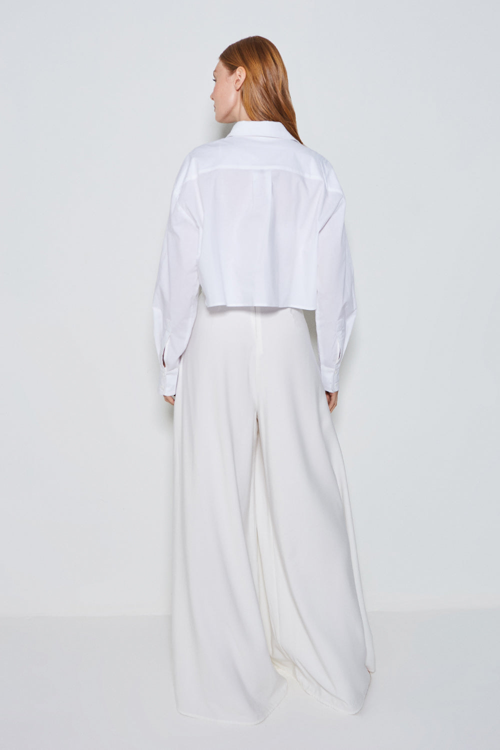 CAMISA MANGA LONGA DETALHE EM RENDA OFF WHITE