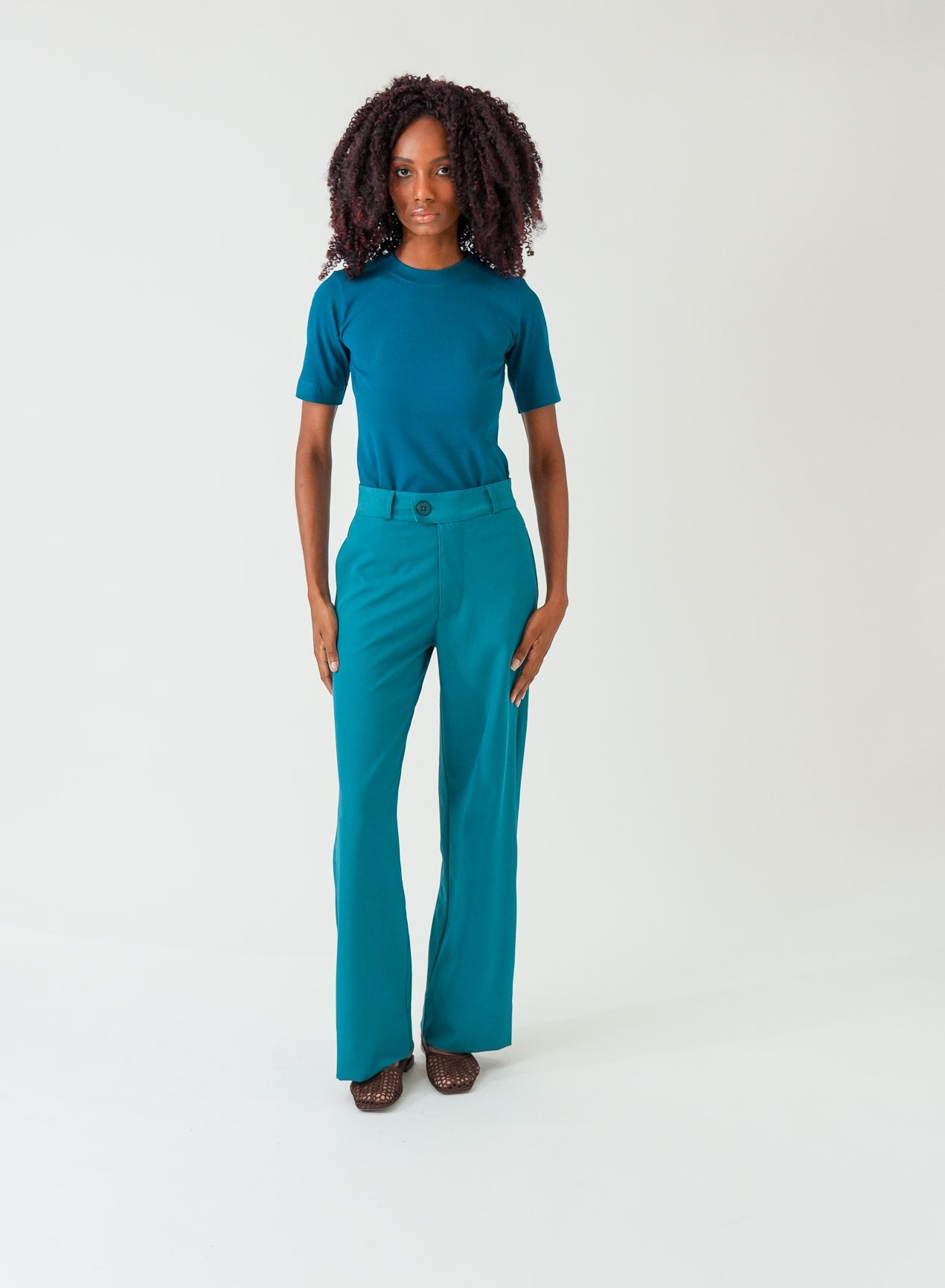Blusa Bel - Azul Petróleo