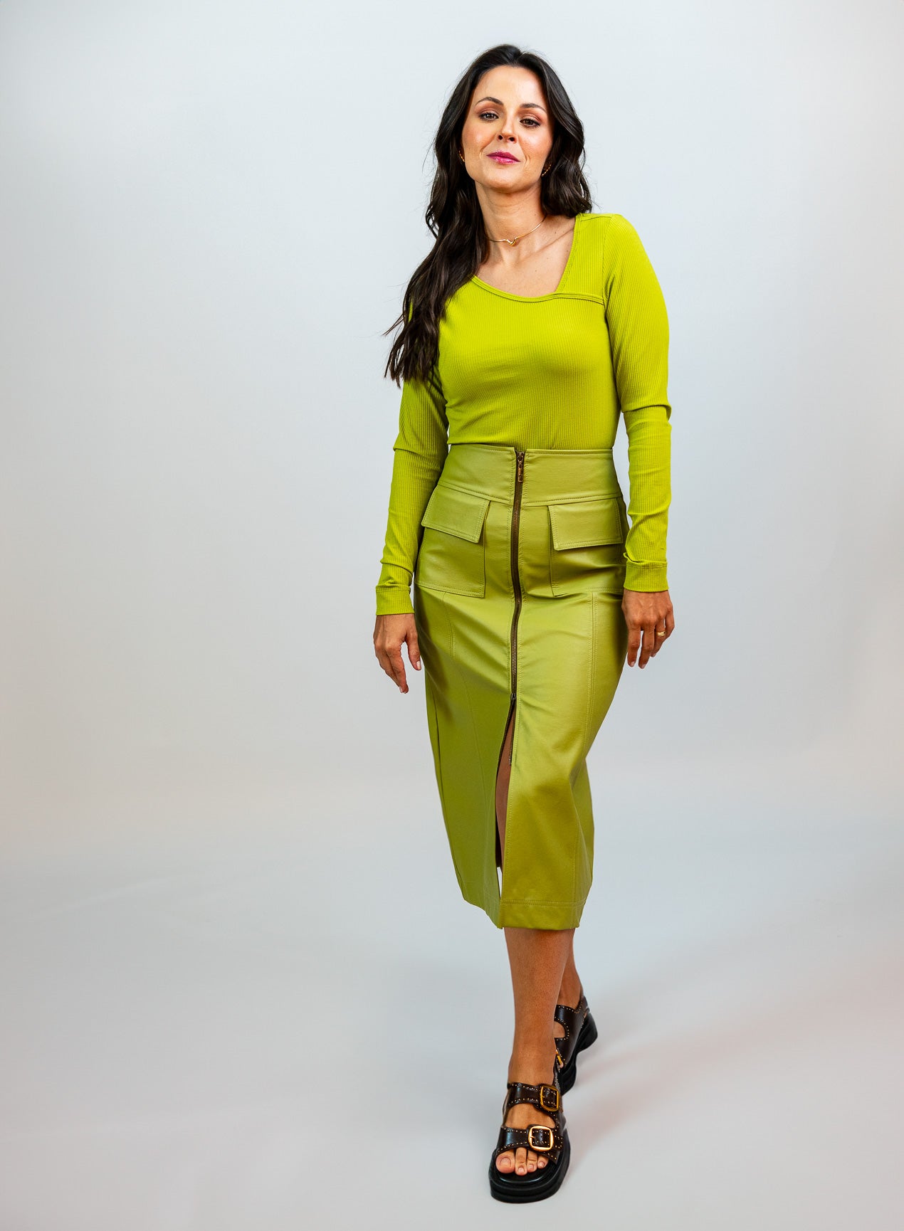 Blusa Liberty - Verde Pistache
