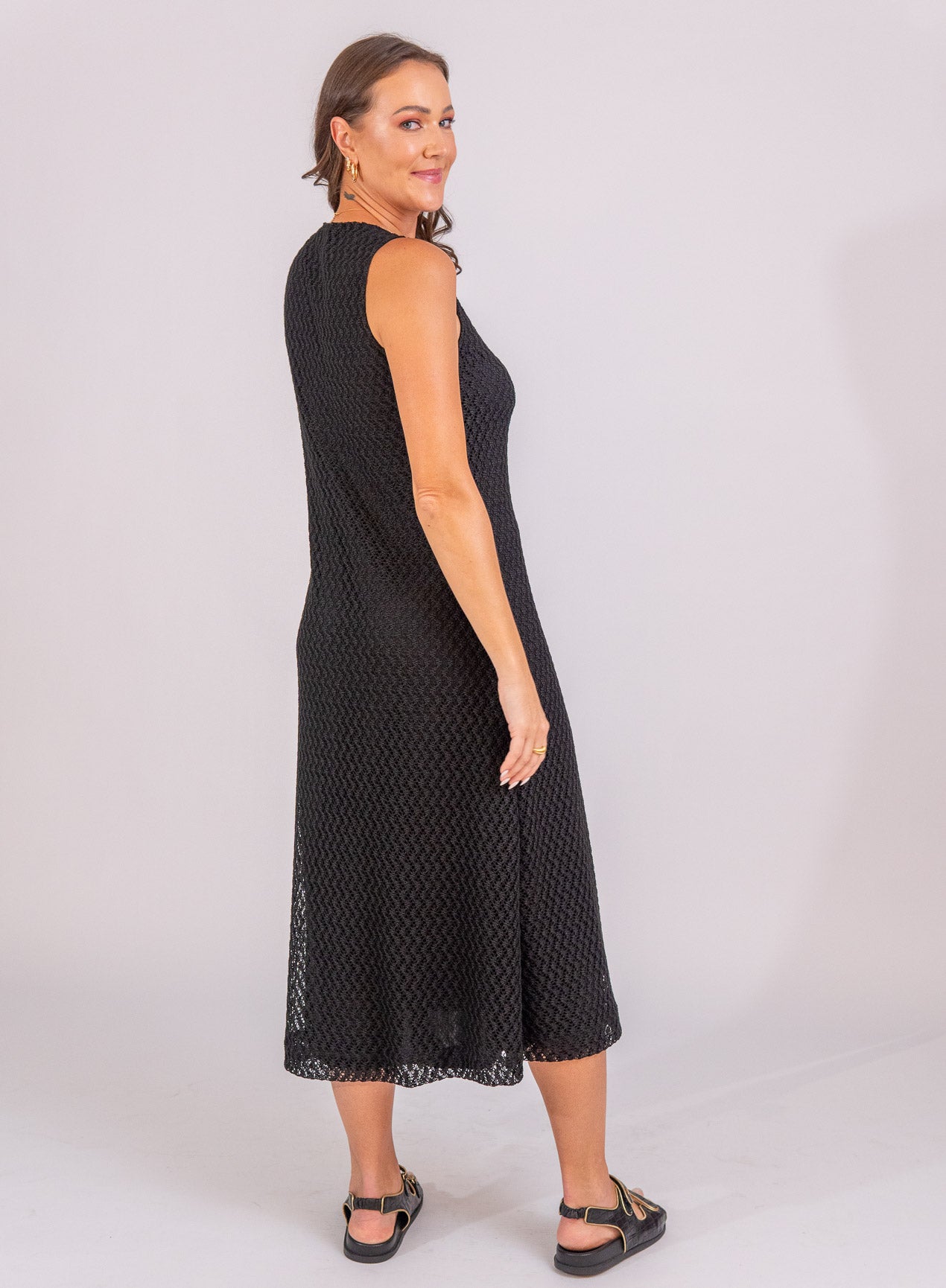Vestido Alana - Preto