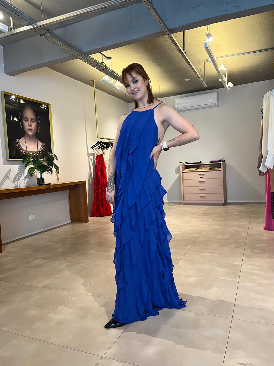 Vestido Babados Encomenda