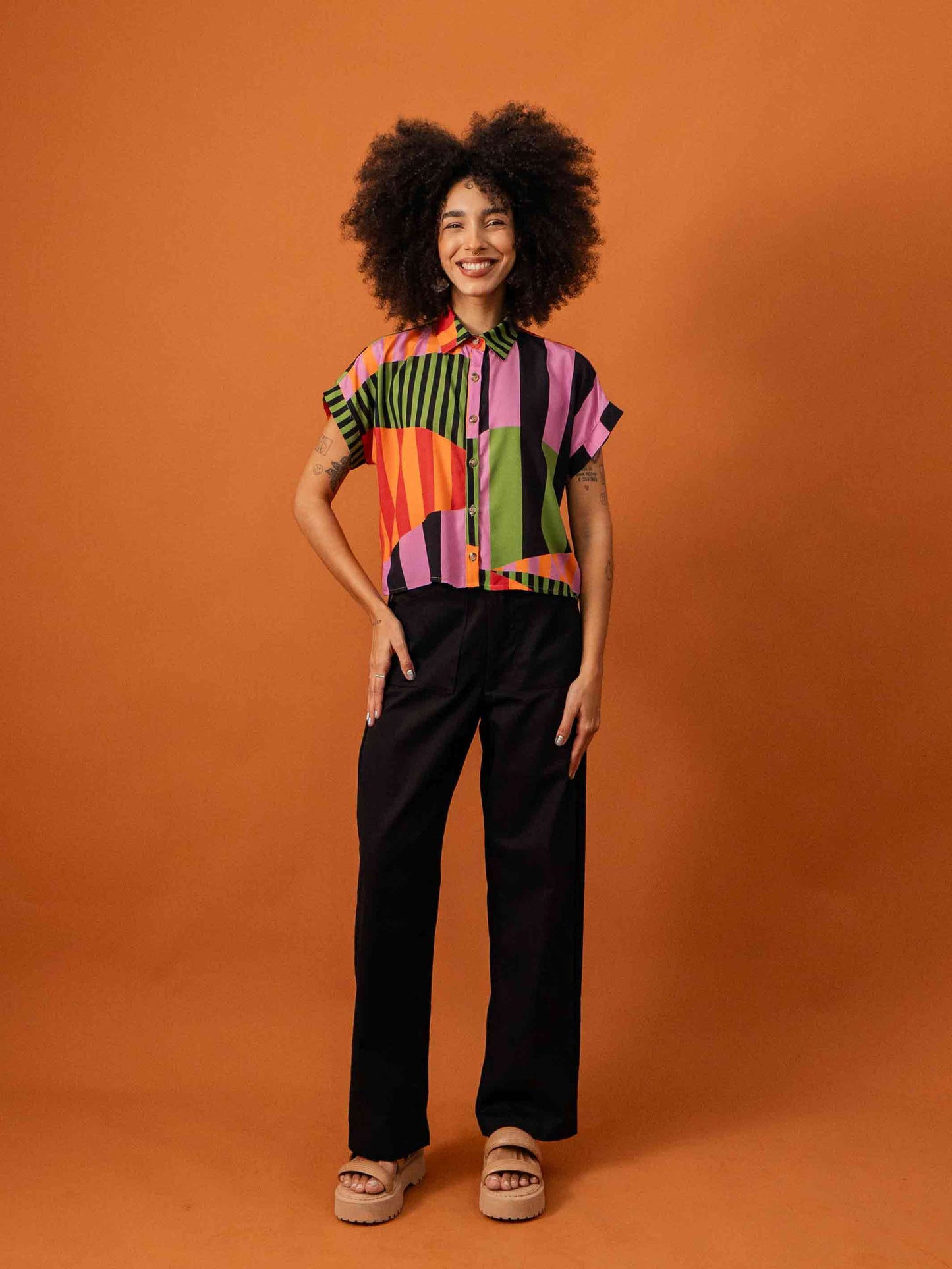 Blusa botões | Raios