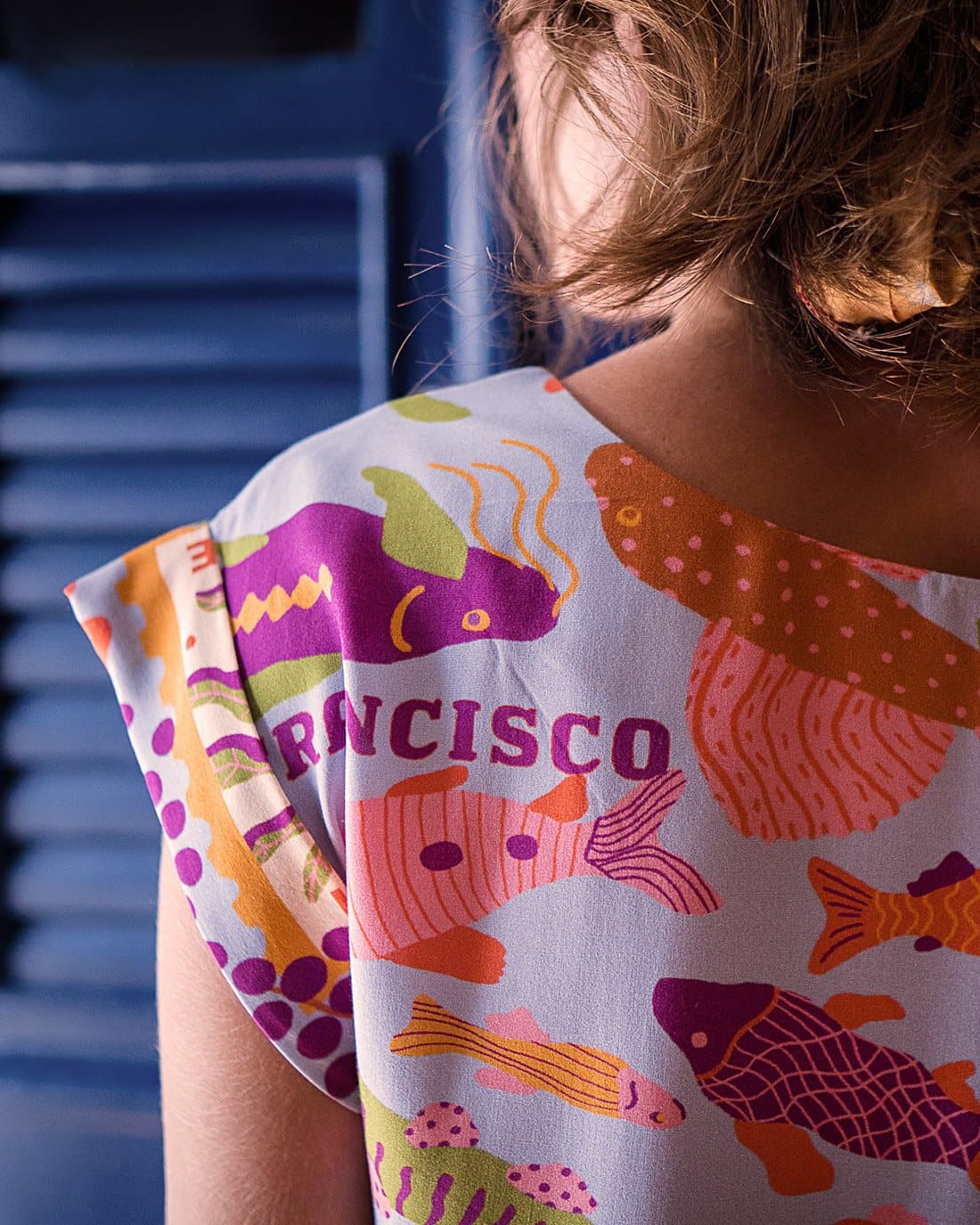 Blusa Canoa | Viajo porque Preciso