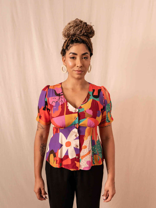 BLUSA DAI | MULHERES DE ALMODÓVAR