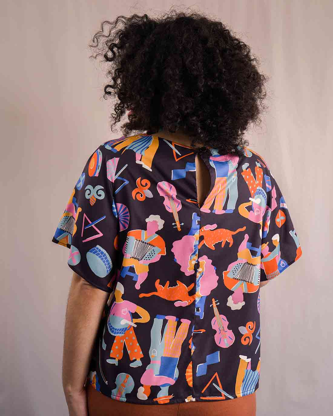 Blusa Raglan | Forró Preto