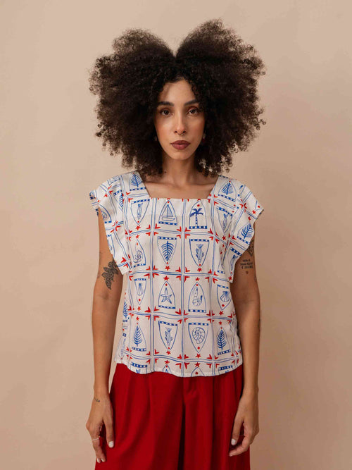 BLUSA JÚLIA | BEIRA MAR