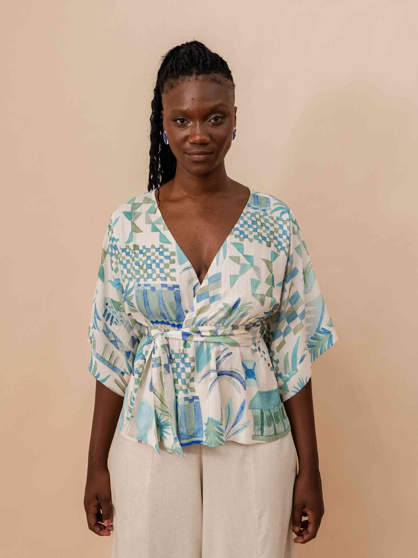 BLUSA KIMONO | GUARATIBA