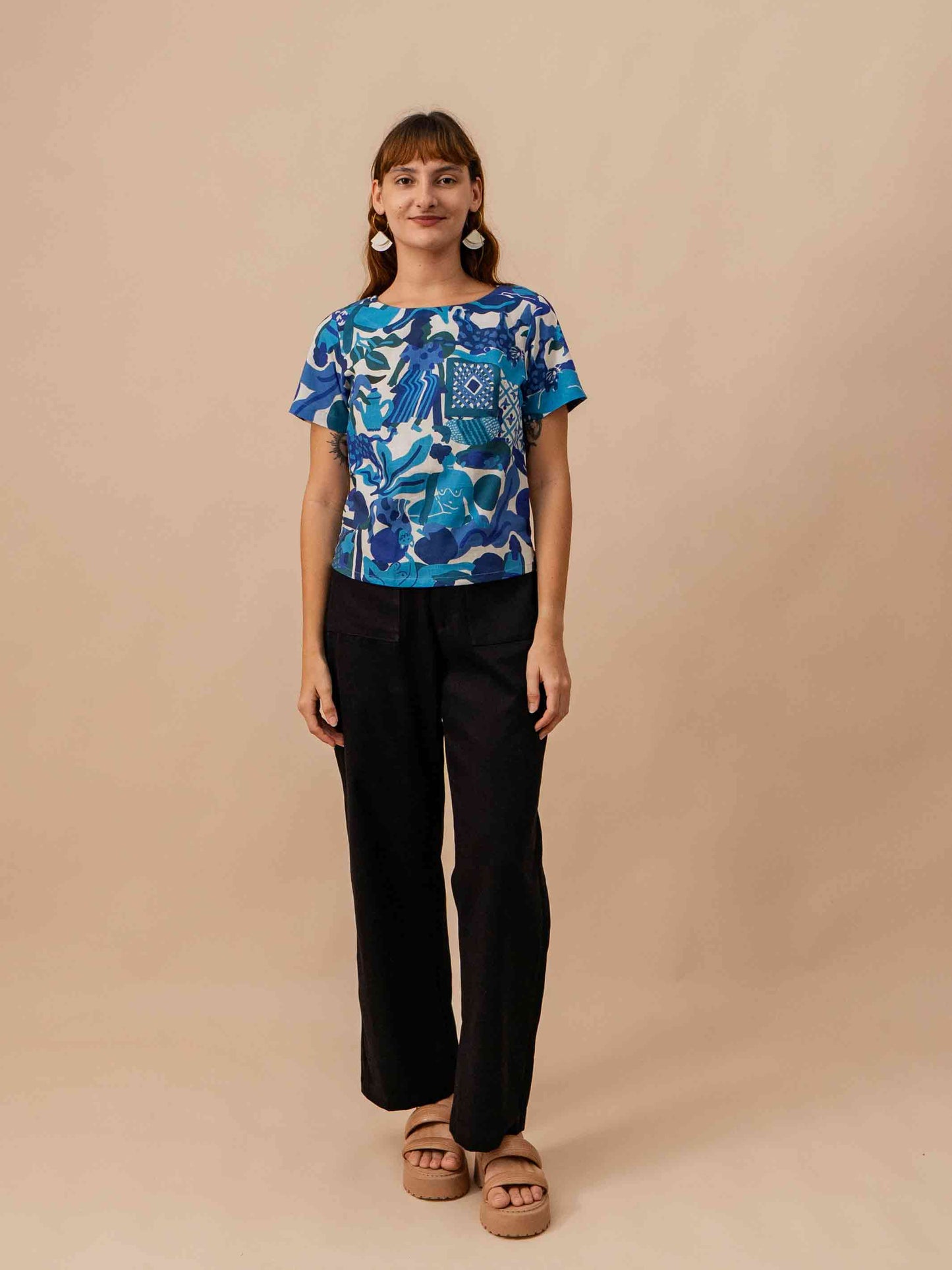 BLUSA OLÍVIA | AMPARO AZUL