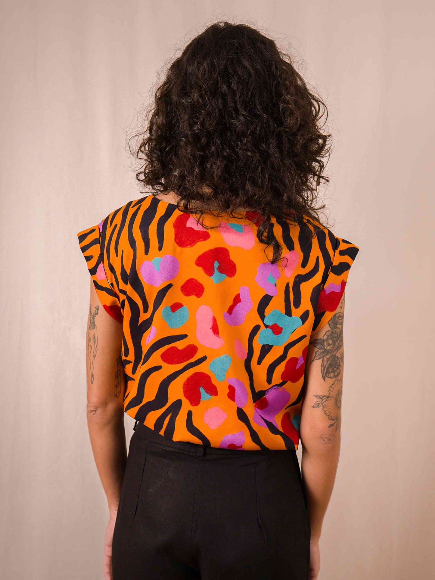 Blusa Canoa | Animal Print