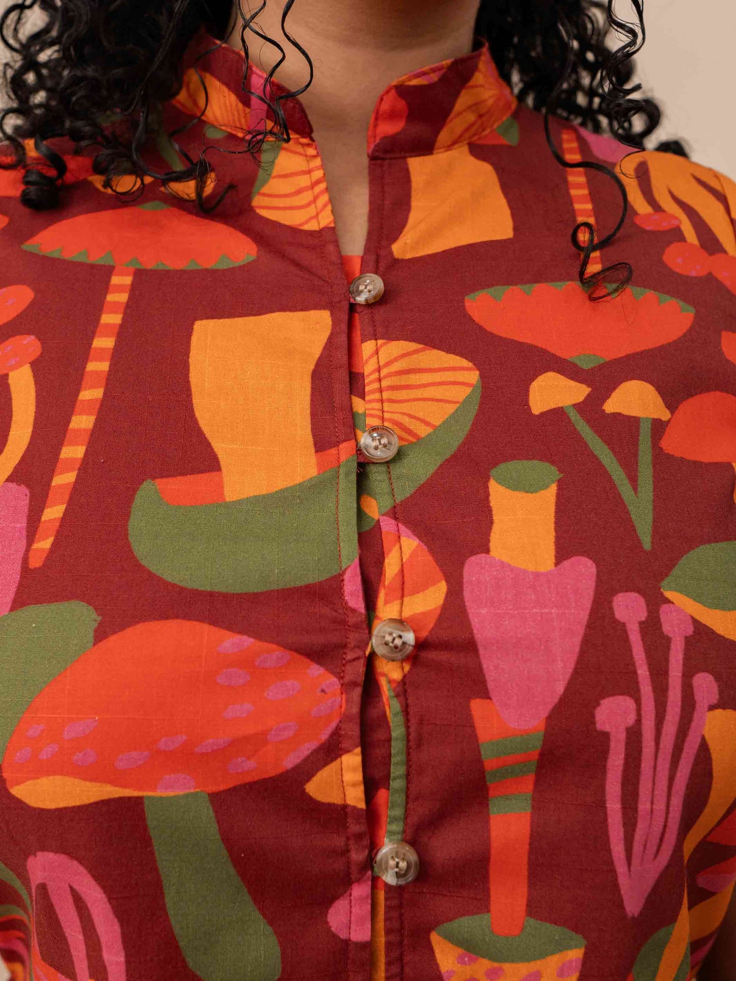 BLUSA NIPÔNICA | COGUMELO VINHO