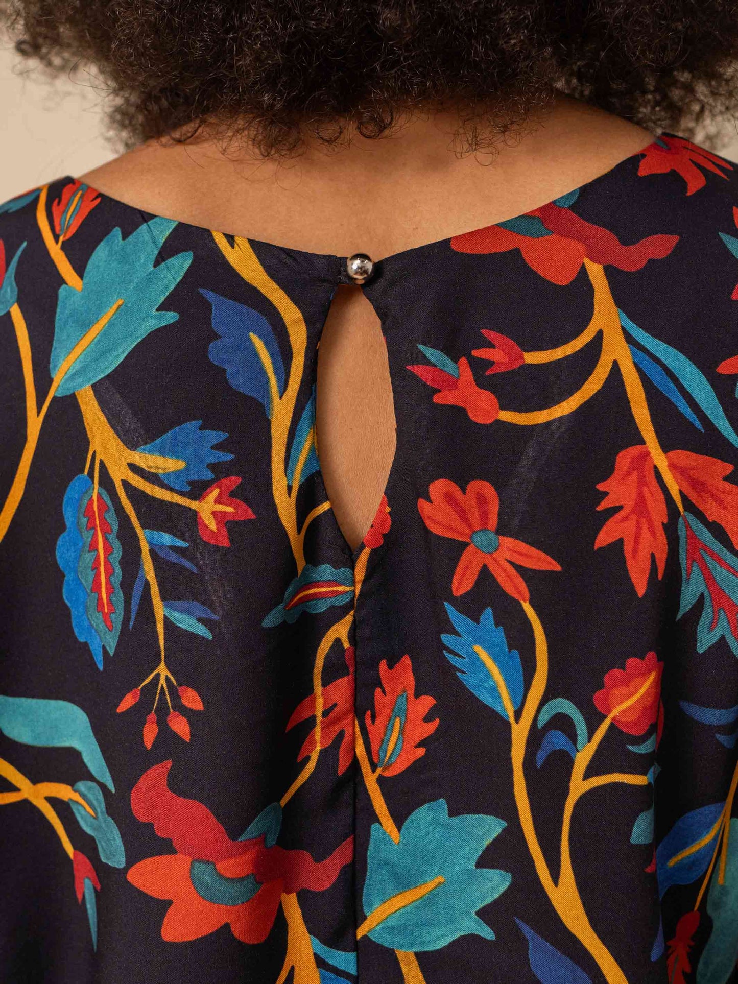 BLUSA BUFANTE | PAPEL DE PAREDE CHINÊS