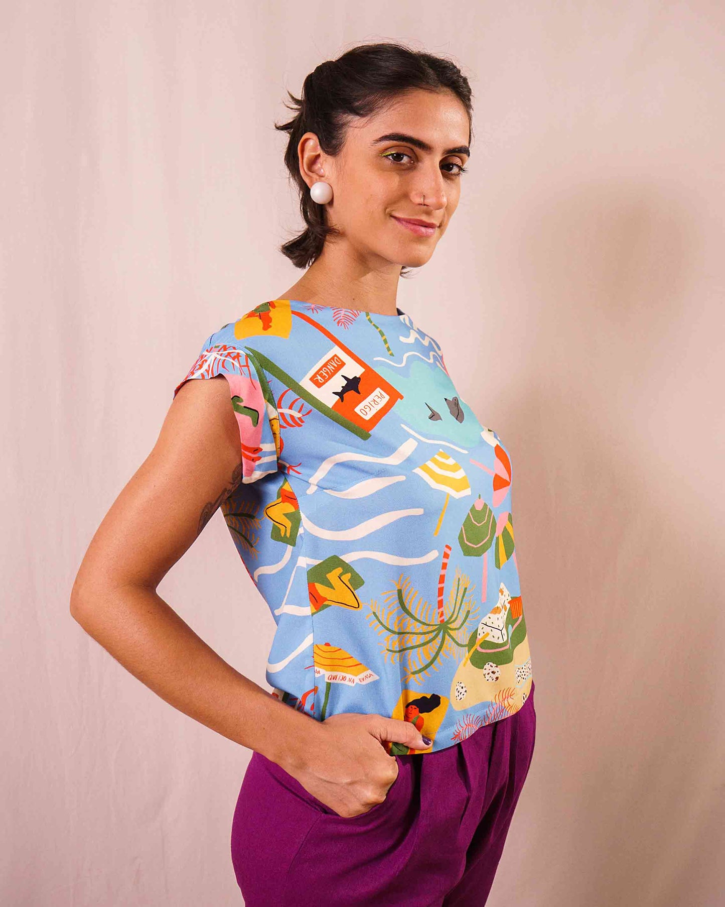 Blusa Canoa | Pina