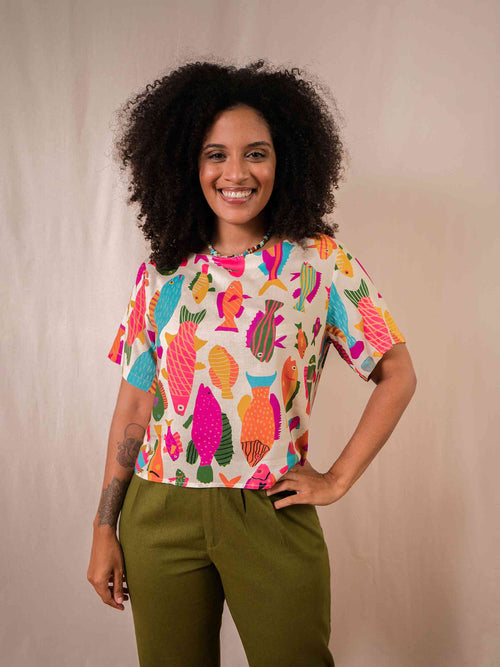 Blusa Malu Peixes | Off