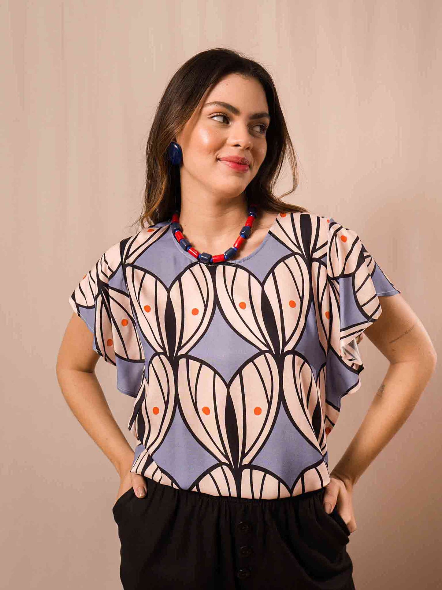Blusa Cris | Mariposa