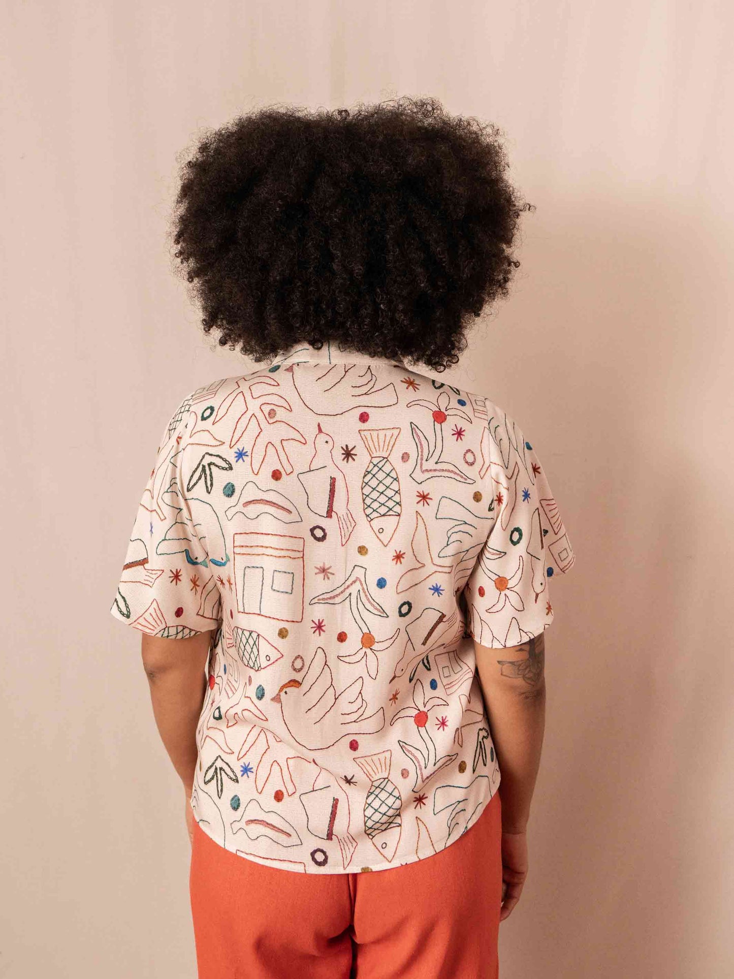 BLUSA NIPONICA | BORDADO