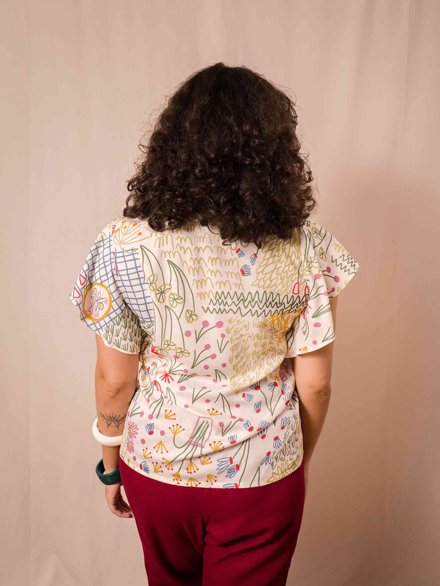 Blusa Cris | Jardim