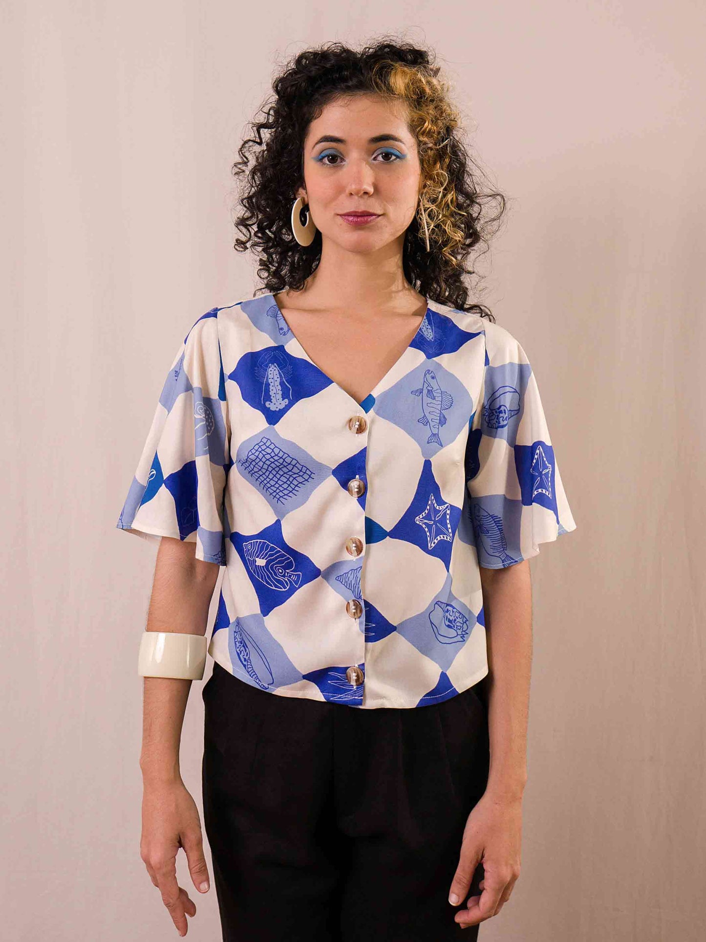 Blusa Marina | Mar