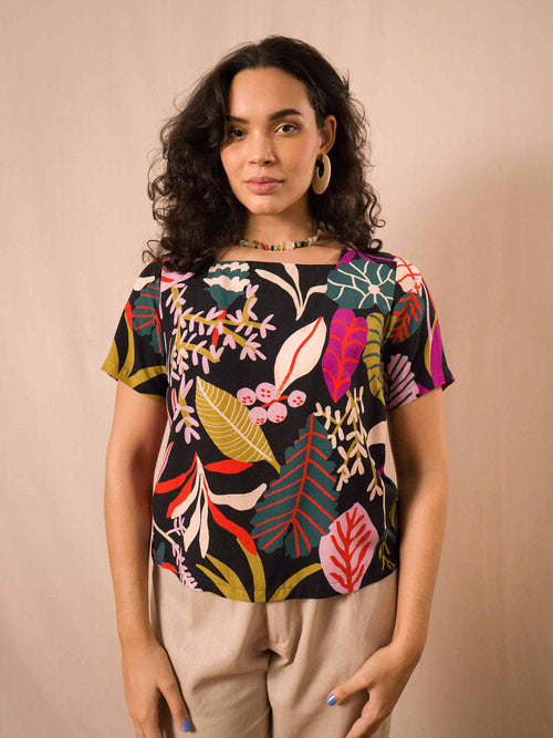 BLUSA SONIA | FOLHAGENS