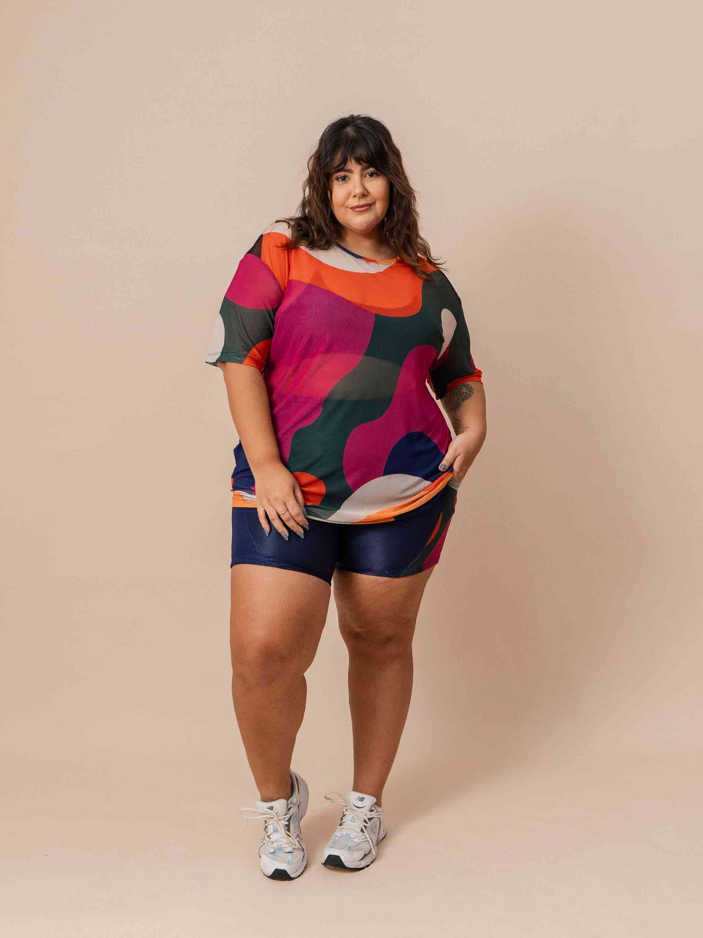 BLUSA OVER TULE | ANDES