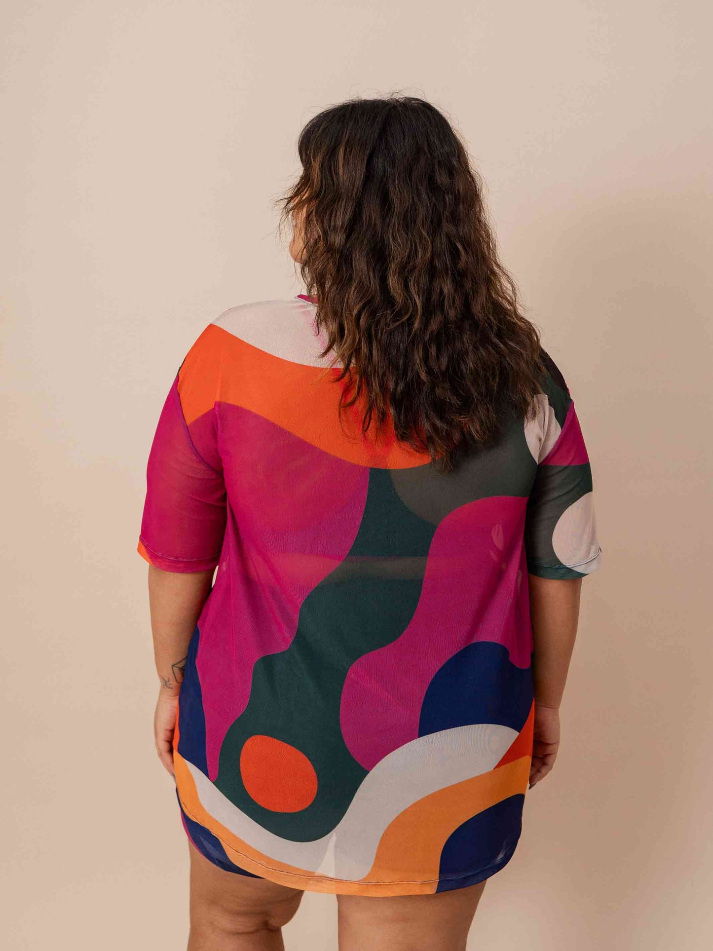 BLUSA OVER TULE | ANDES