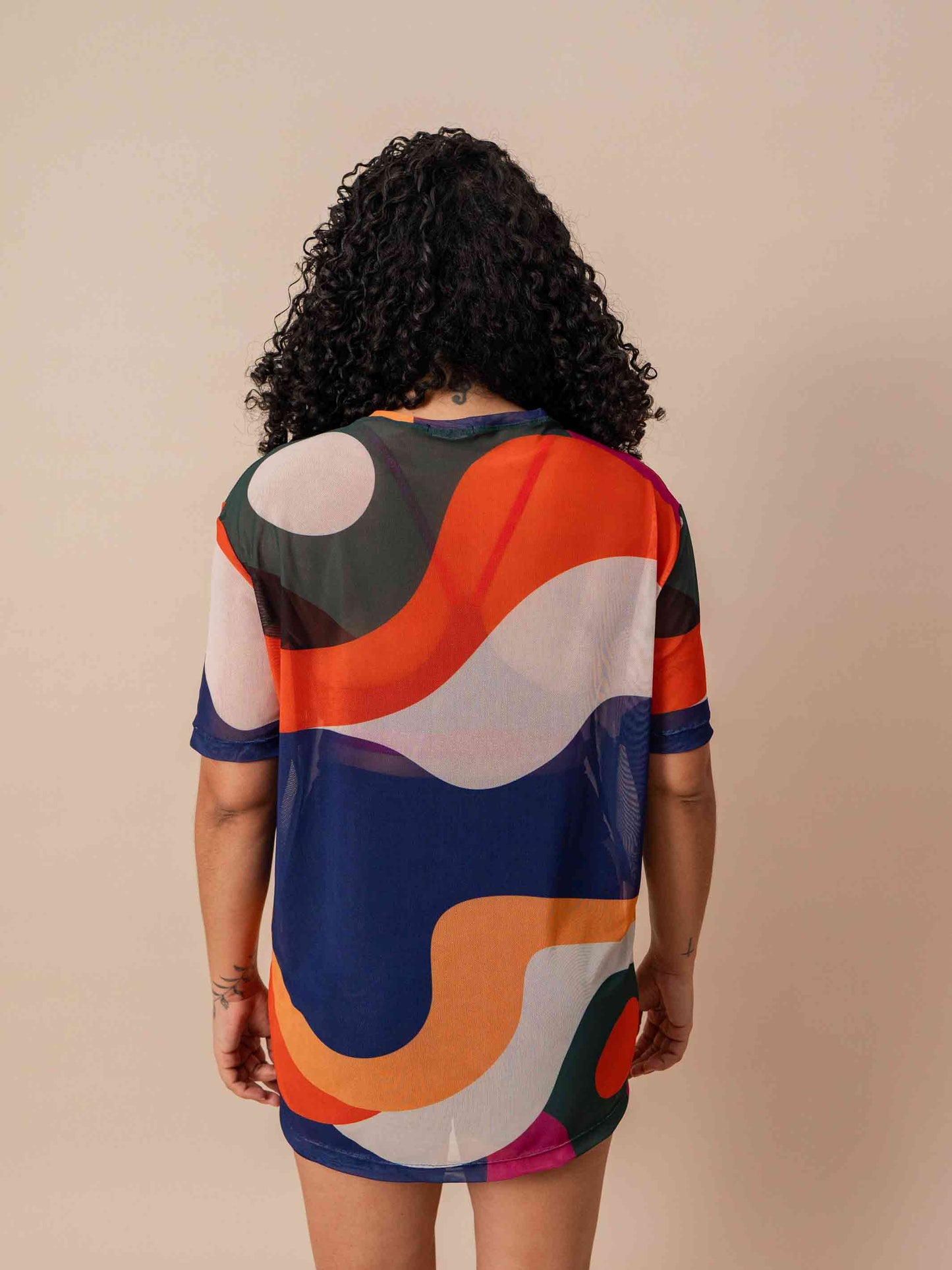 BLUSA OVER TULE | ANDES