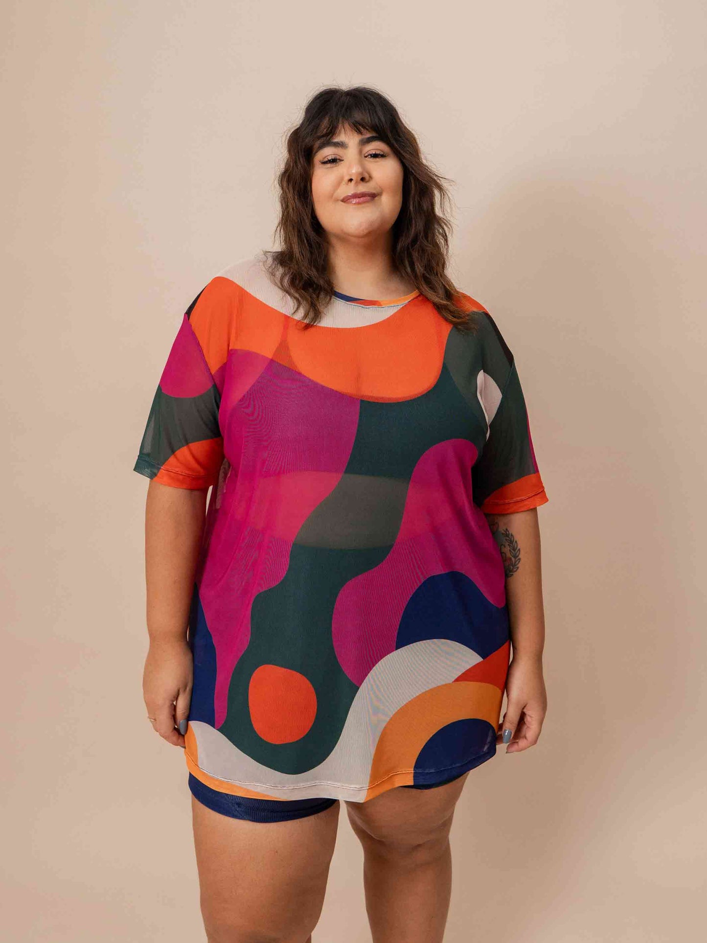 BLUSA OVER TULE | ANDES