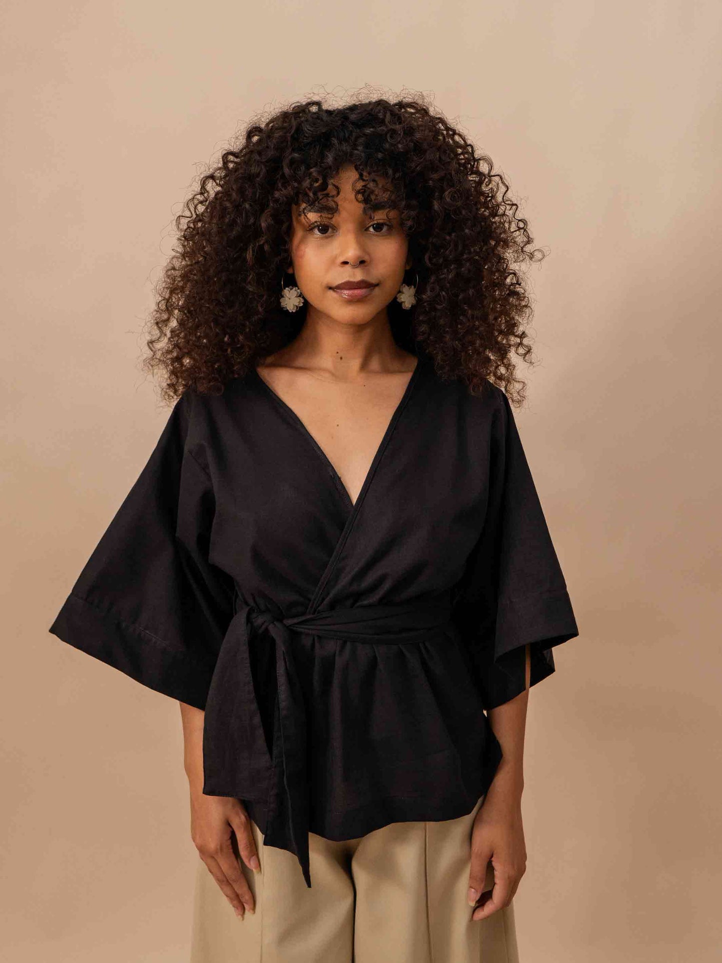 BLUSA KIMONO | ALGODÃO