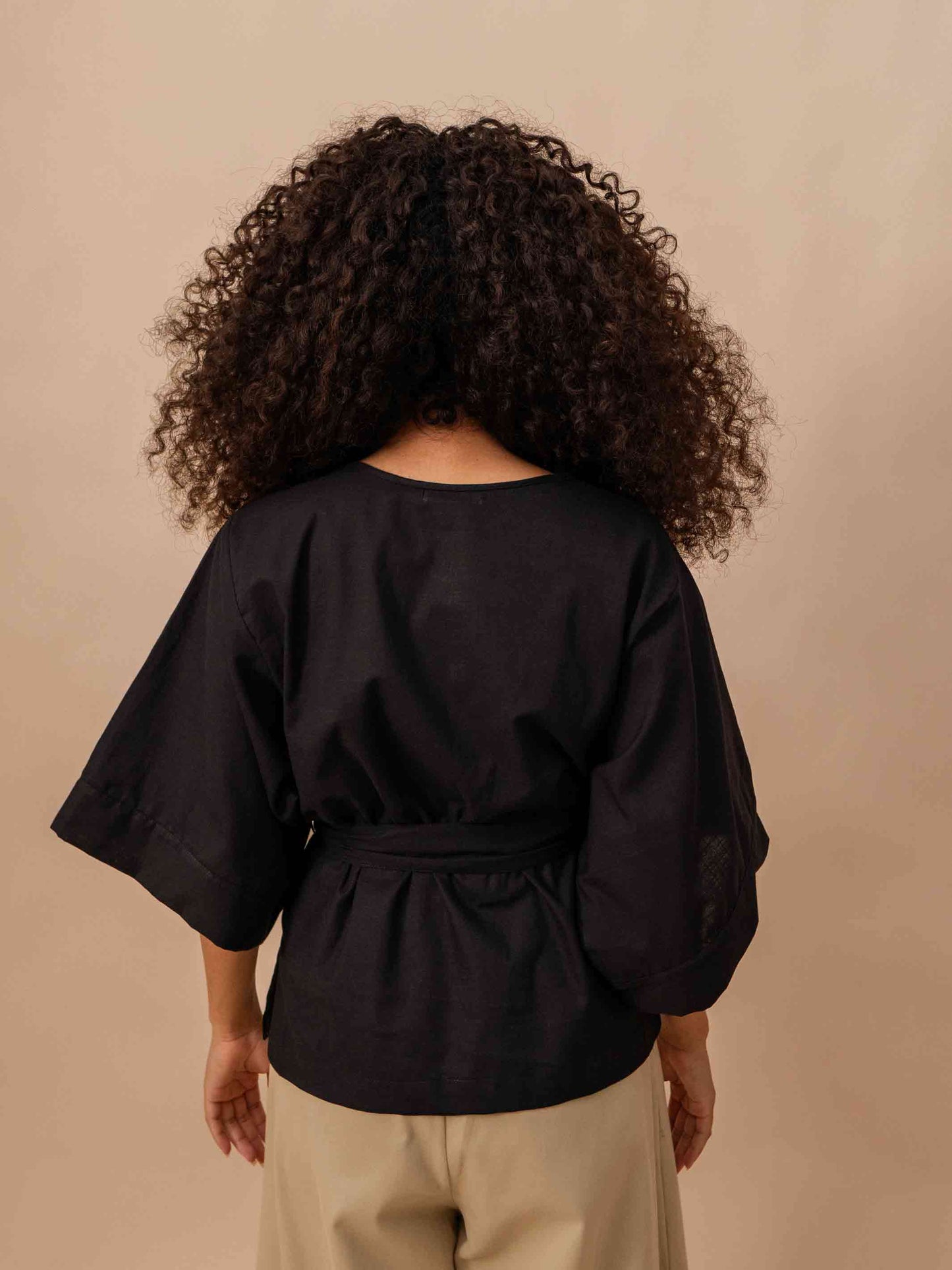 BLUSA KIMONO | ALGODÃO