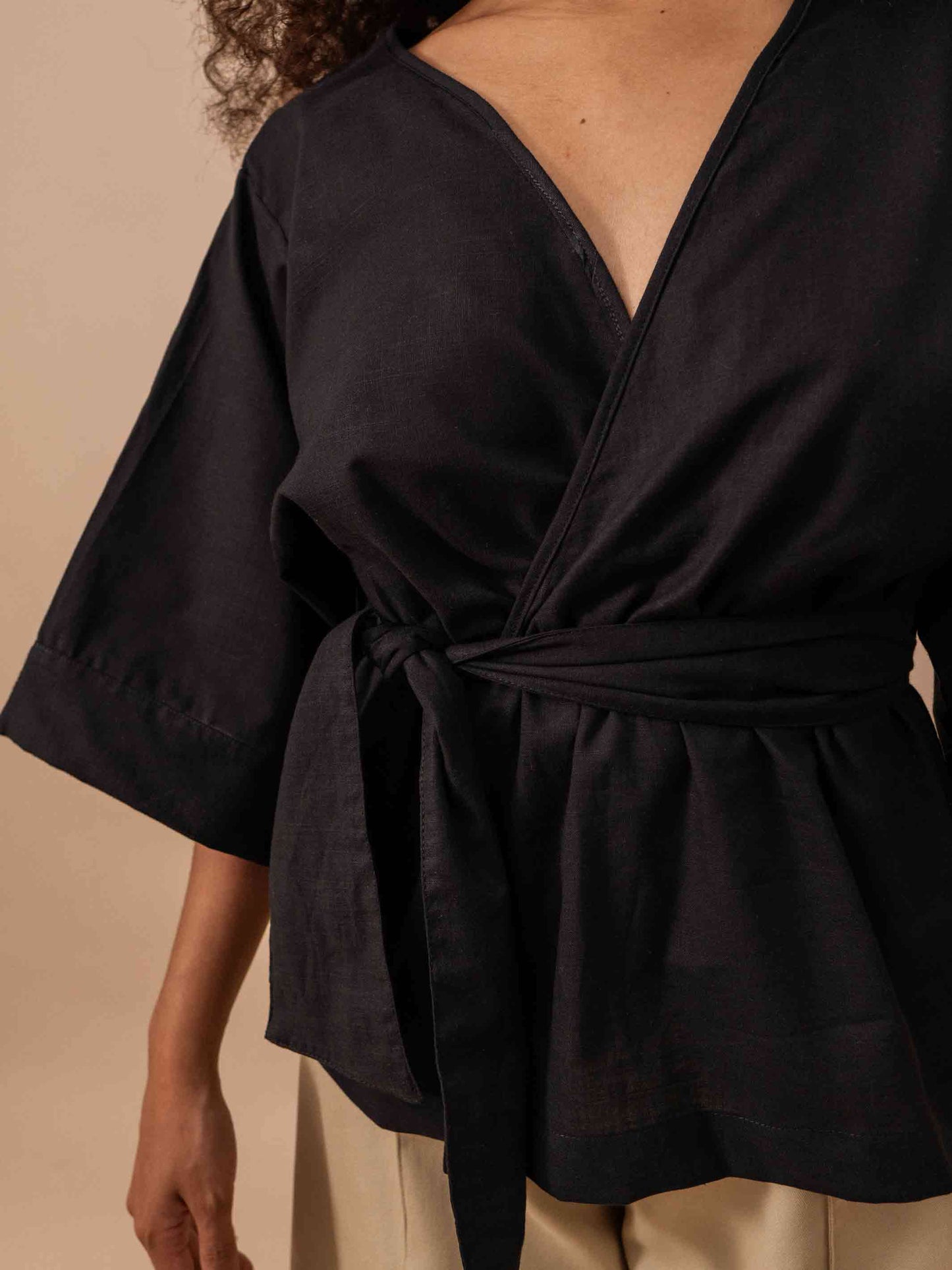 BLUSA KIMONO | ALGODÃO