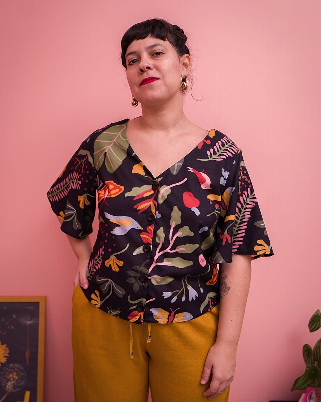 Blusa Marina | Guita Preta