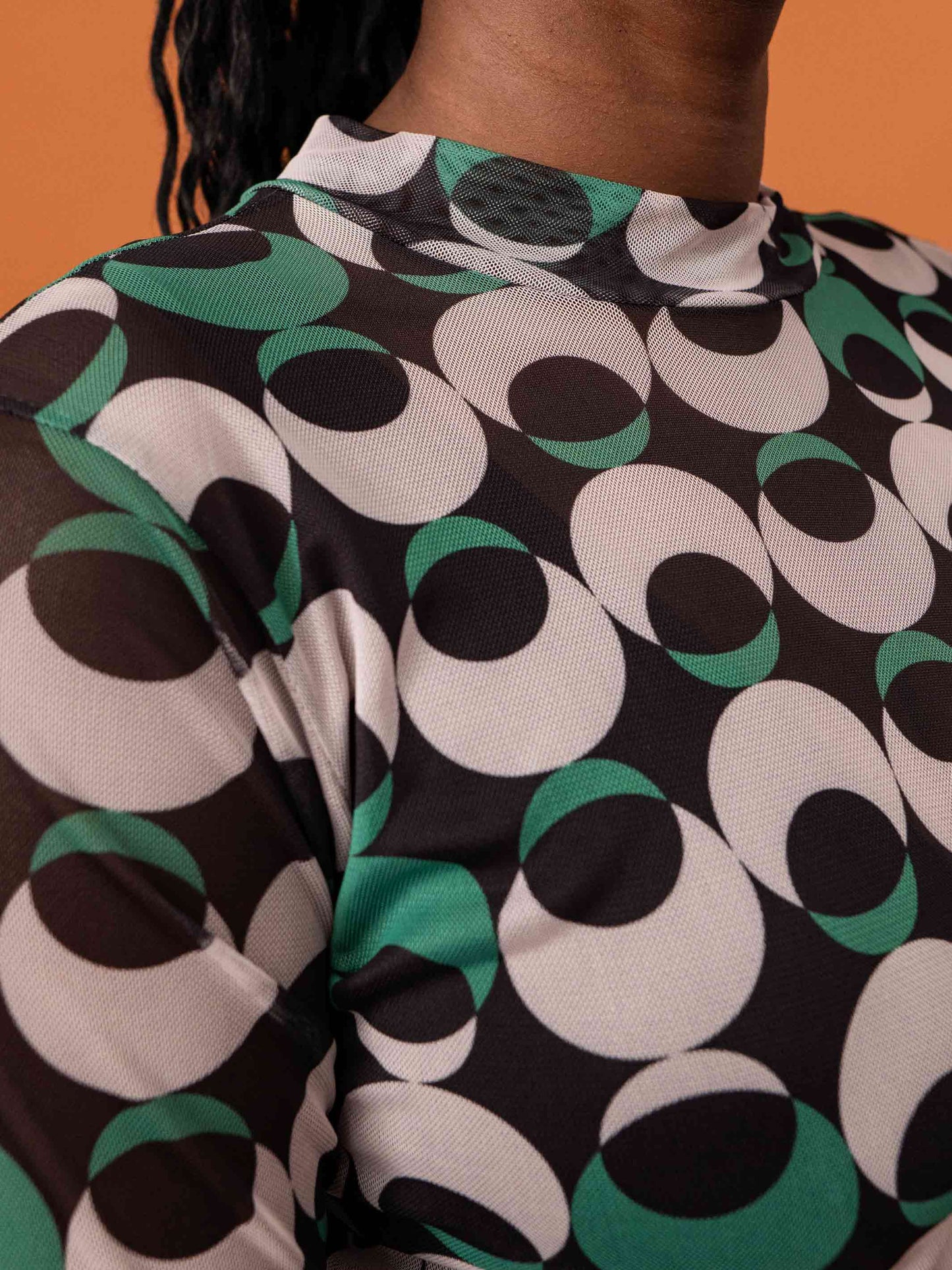 BLUSA MANGA LONGA TULE | SAMPA