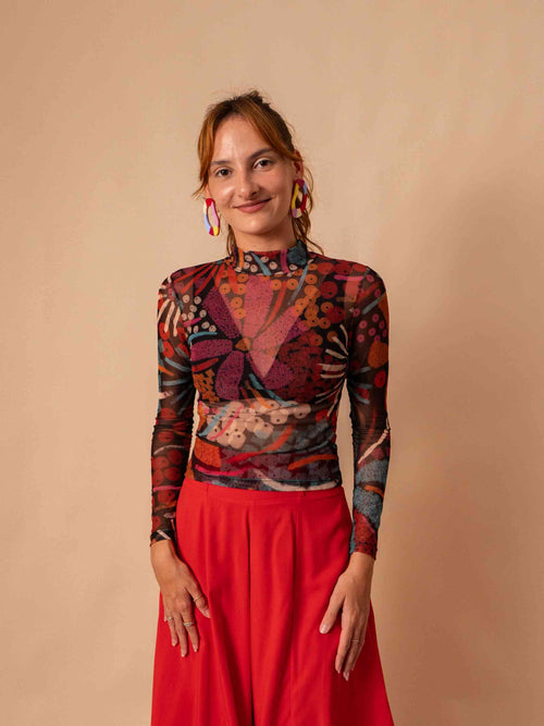 BLUSA TULE | MARACATU