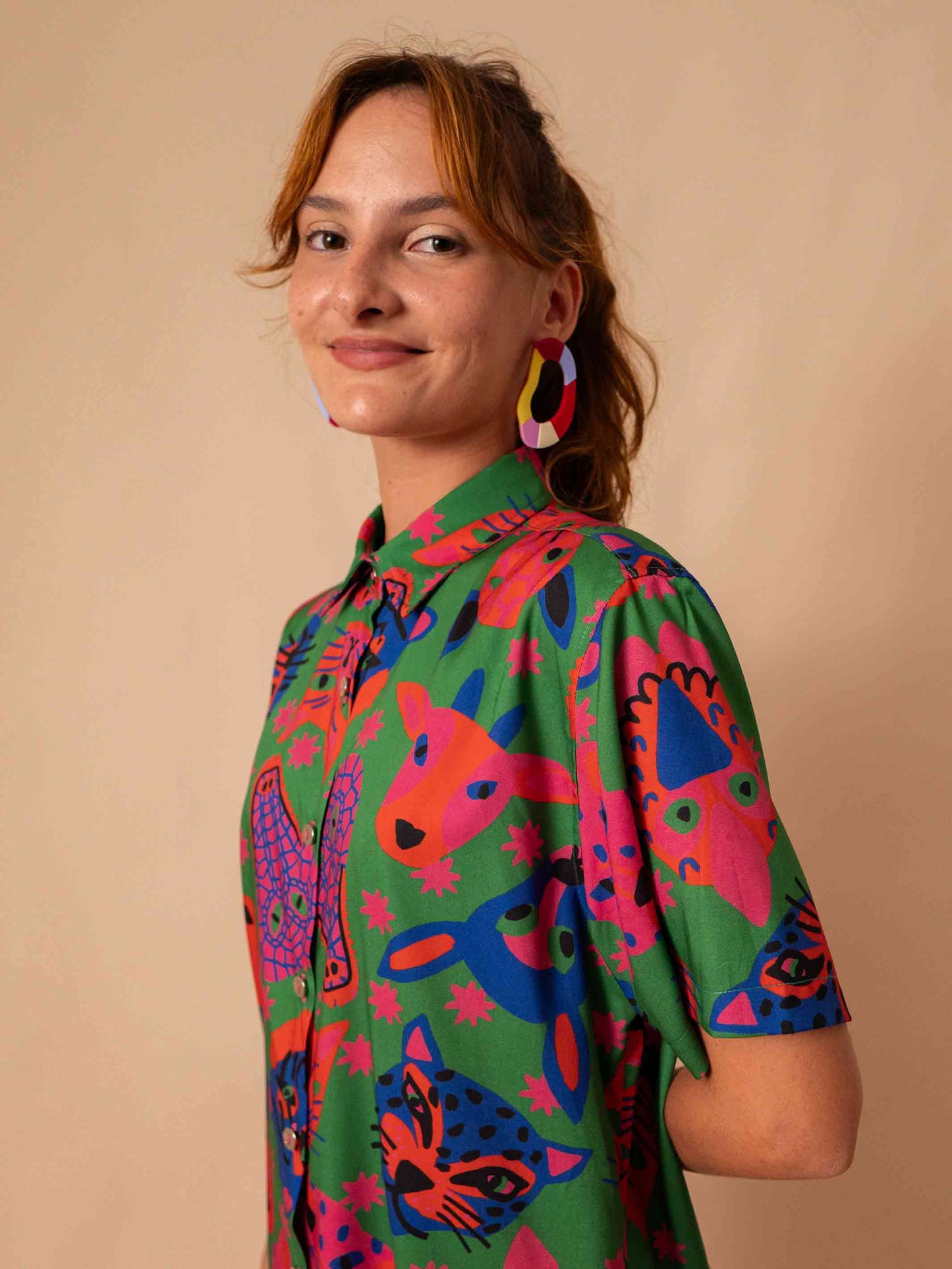 CAMISA DE BOTÃO | MÁSCARAS