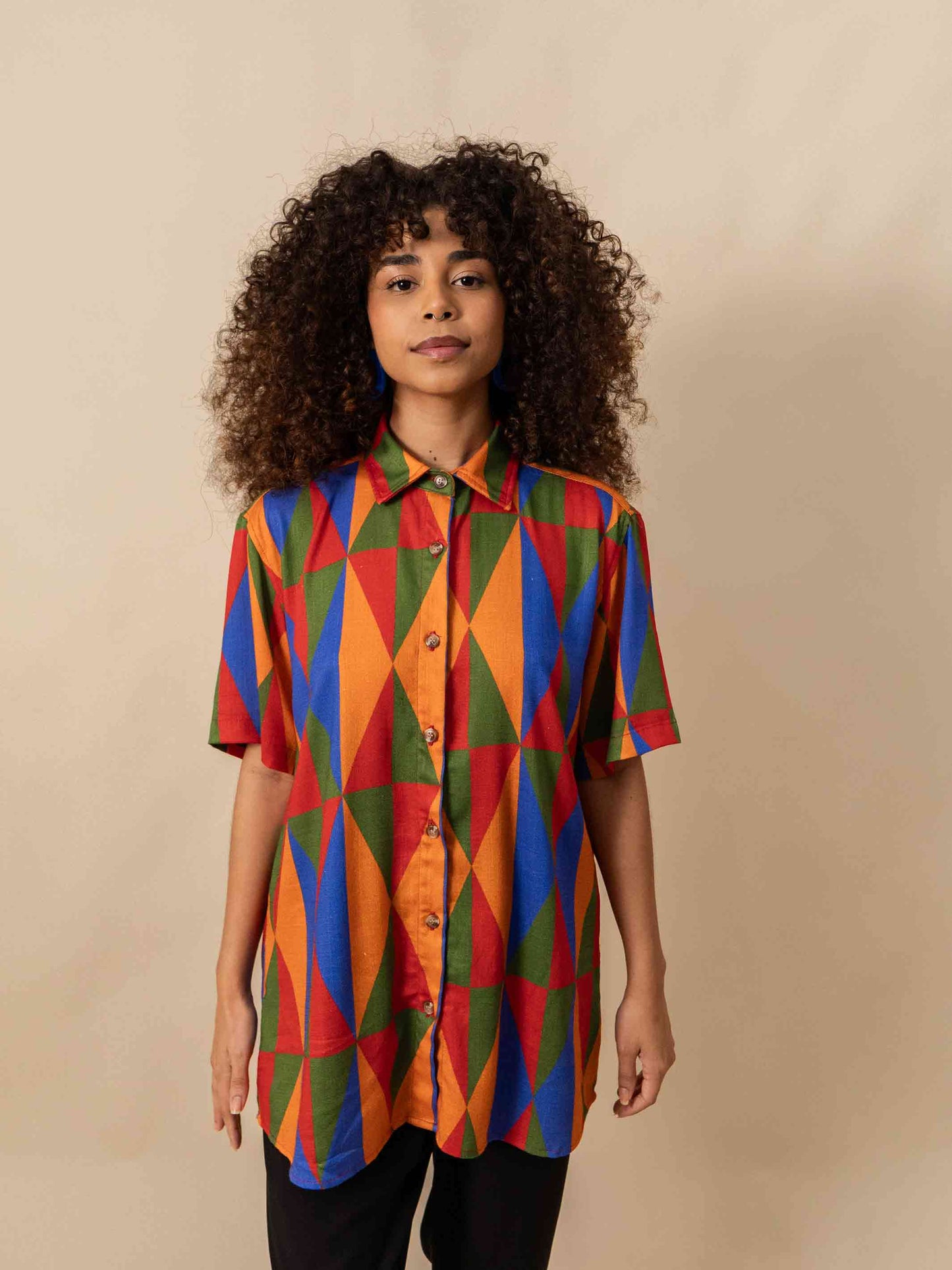 CAMISA DE BOTÃO | BALÃO AZUL