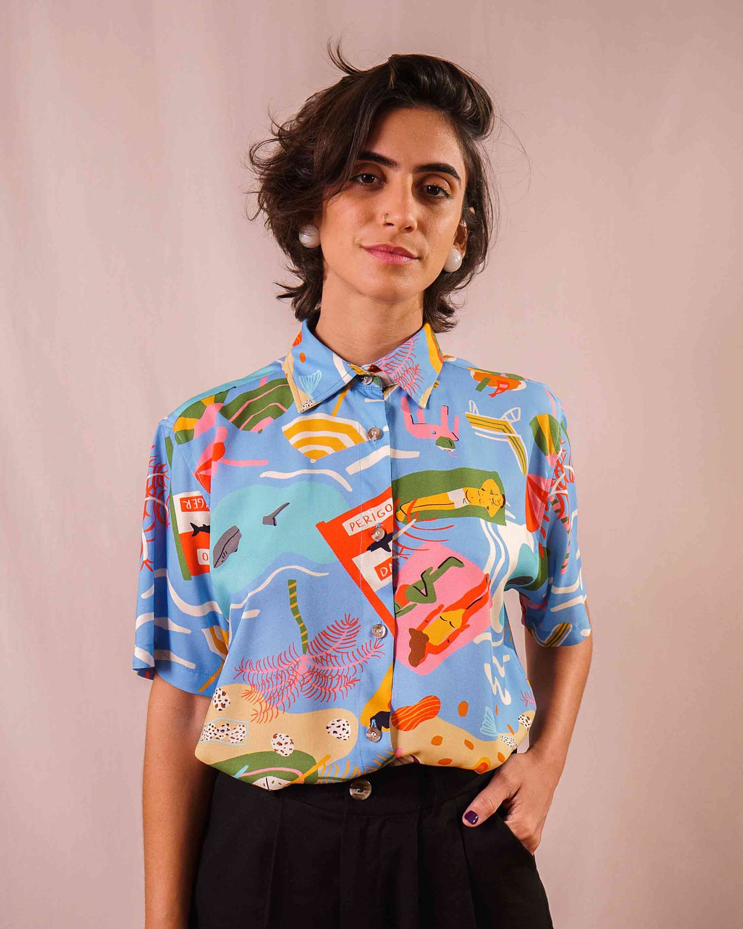 CAMISA DE BOTÃO | PINA