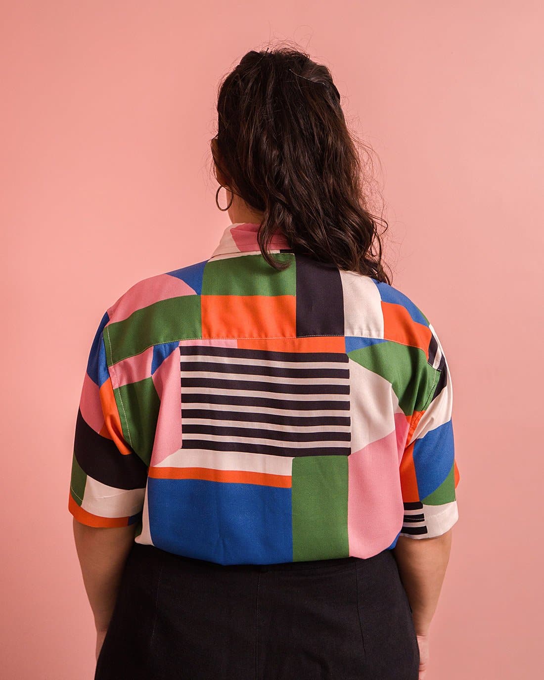Camisa botão | Oitentinha Azul