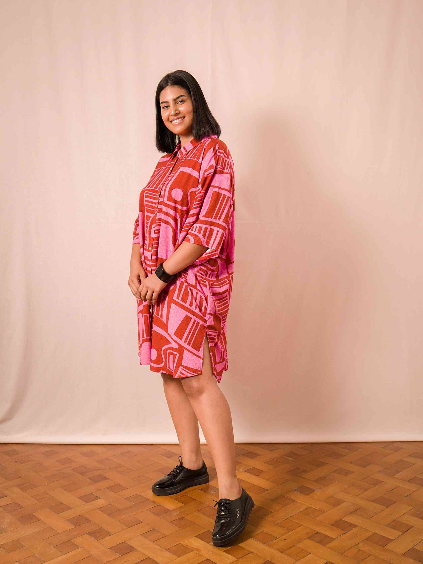 Maxi chemise curto | Calçadão