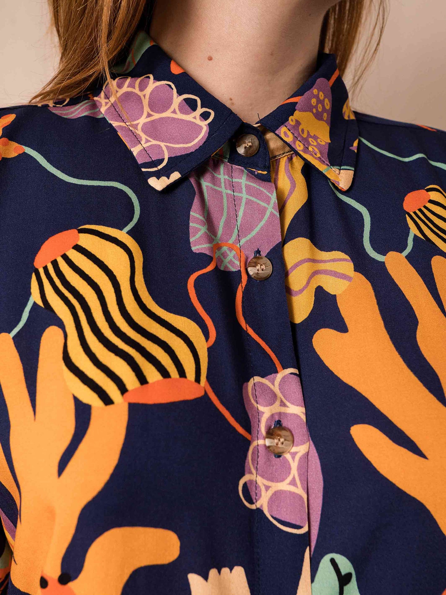 CHEMISE LIA CURTO | CONCHAS