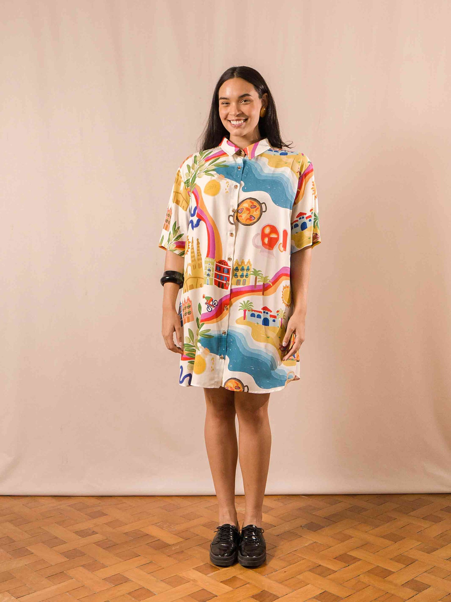 MAXI CHEMISE CURTO | MAPA