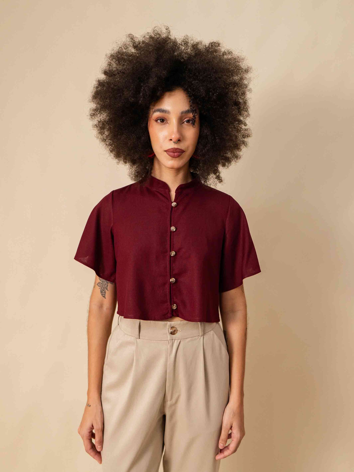 CROPPED NIPÔNICA | LINHO