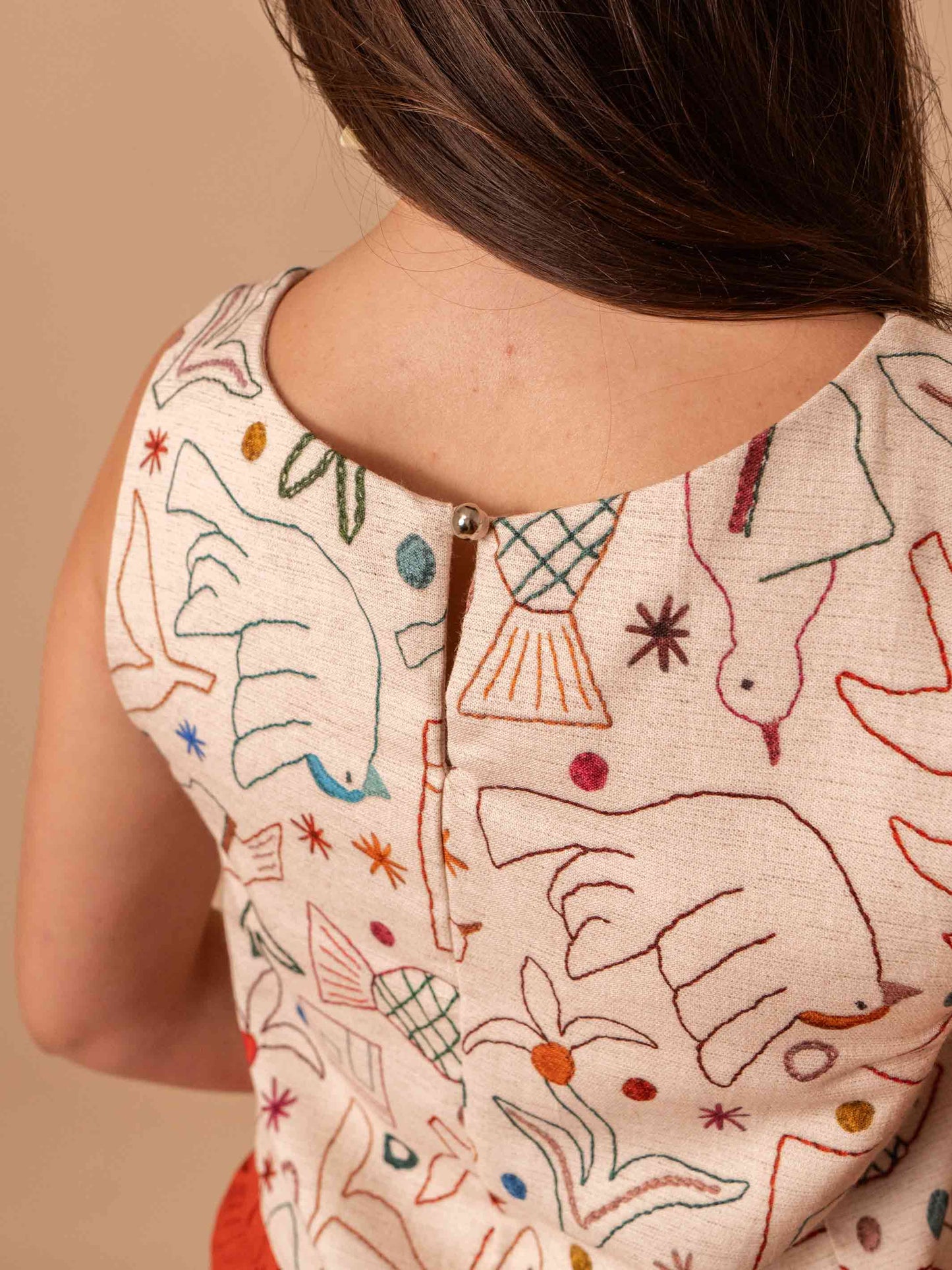 CROPPED MAYA DUPLA FACE | BORDADO
