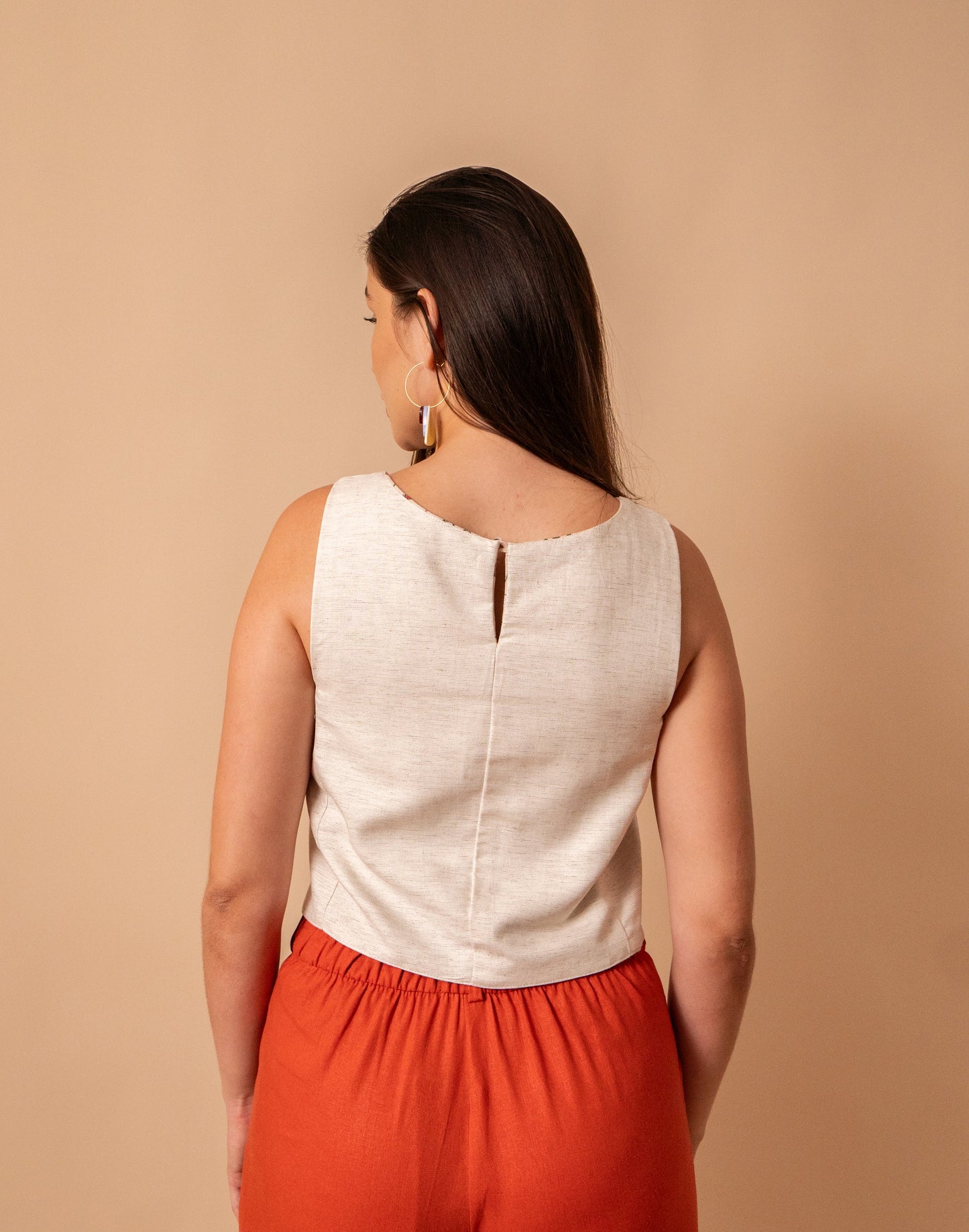 CROPPED MAYA DUPLA FACE | BORDADO
