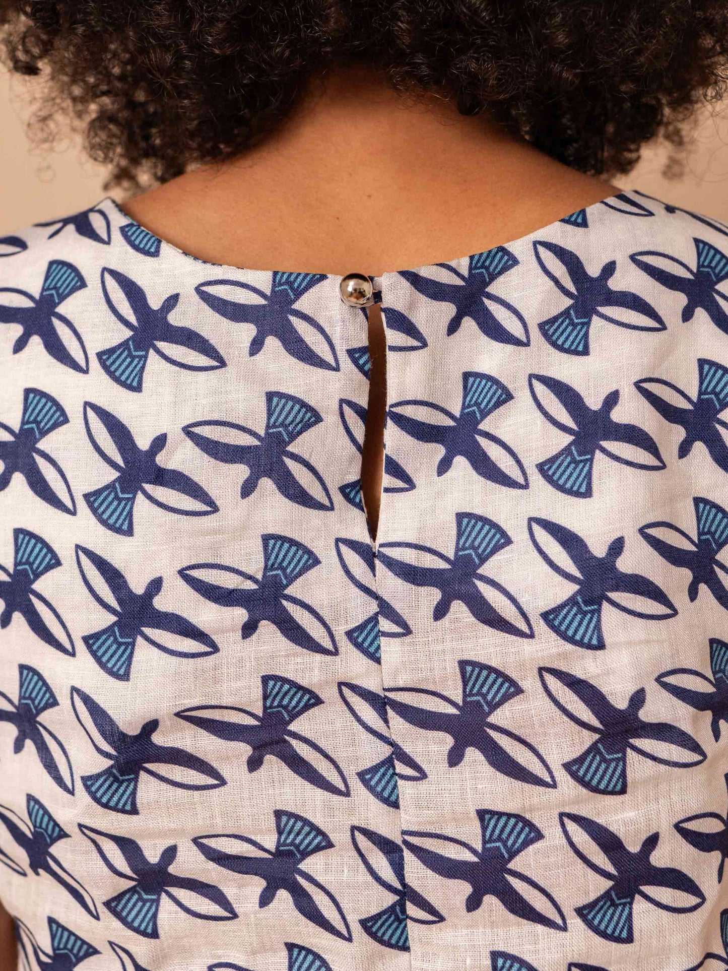 CROPPED MAYA LINHO 100% | PÁSSAROS
