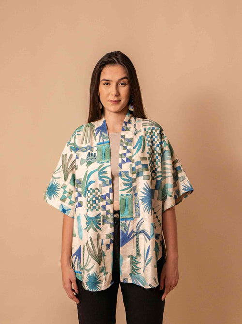 KIMONO ALGODÃO | GUARATIBA