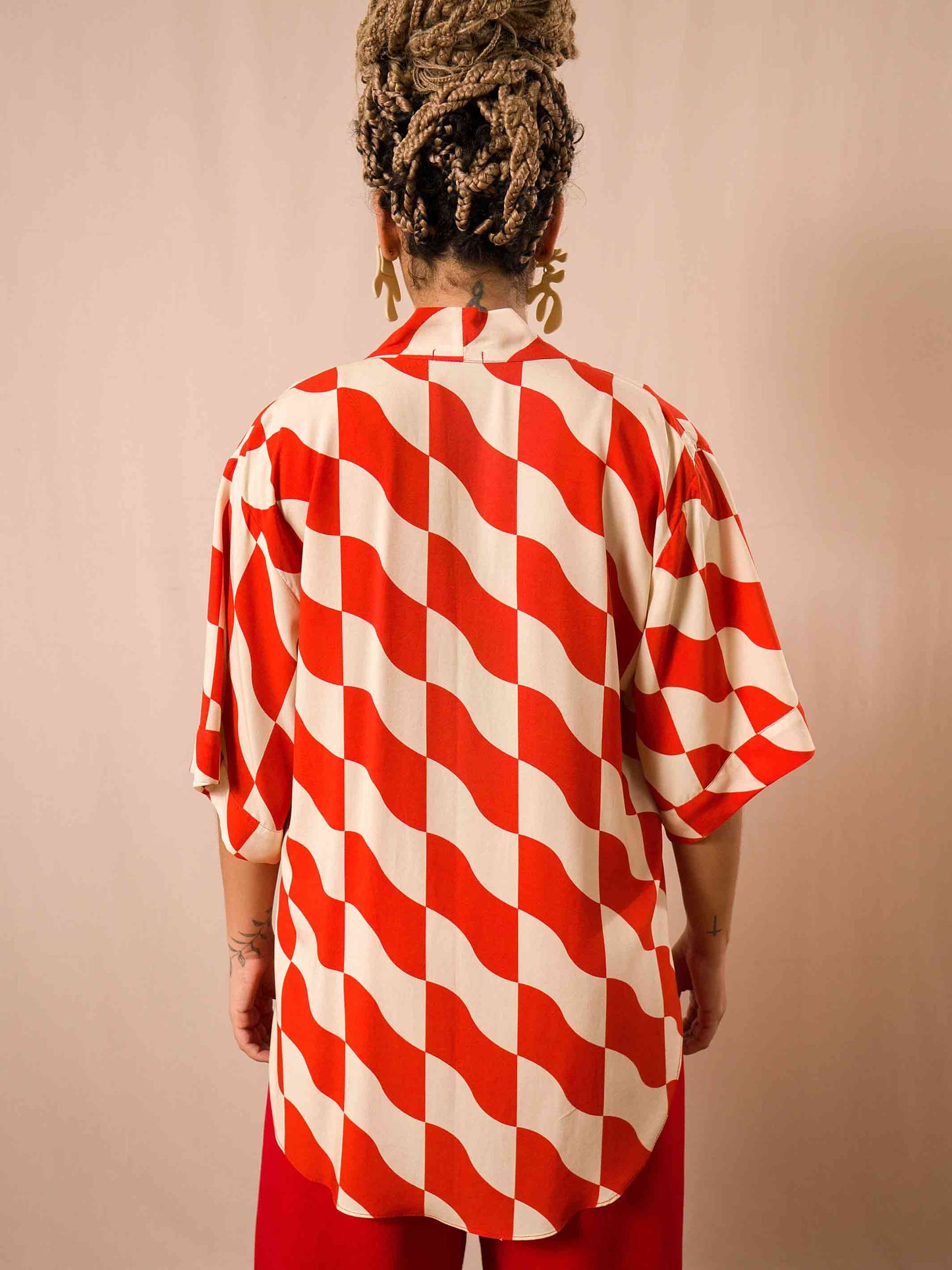 Kimono | Onda vermelha