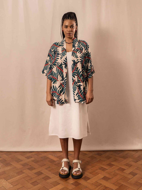 KIMONO | PALMEIRA AZUL