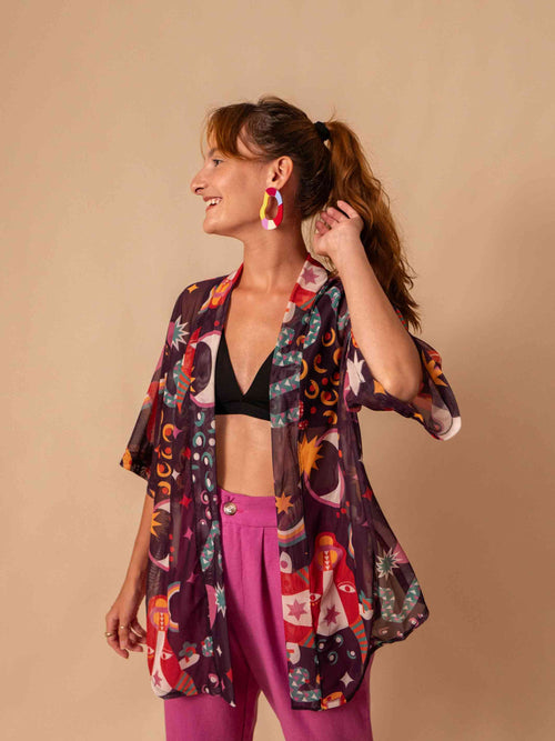 KIMONO TULE | MÍSTICA