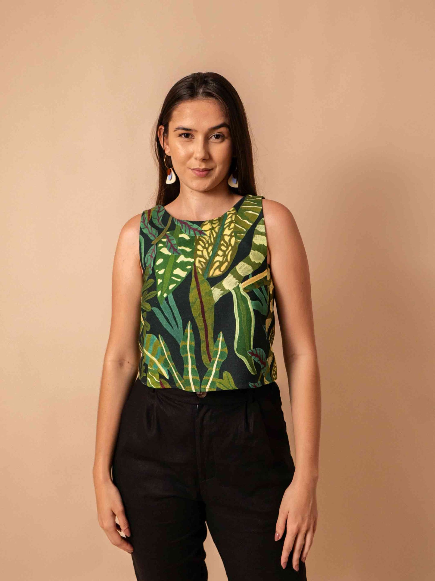 CROPPED MAYA | FOLHAS DE PROTEÇÃO
