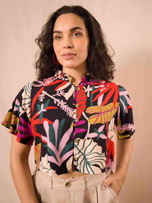 CROPPED NIPONICA | FOLHAGENS