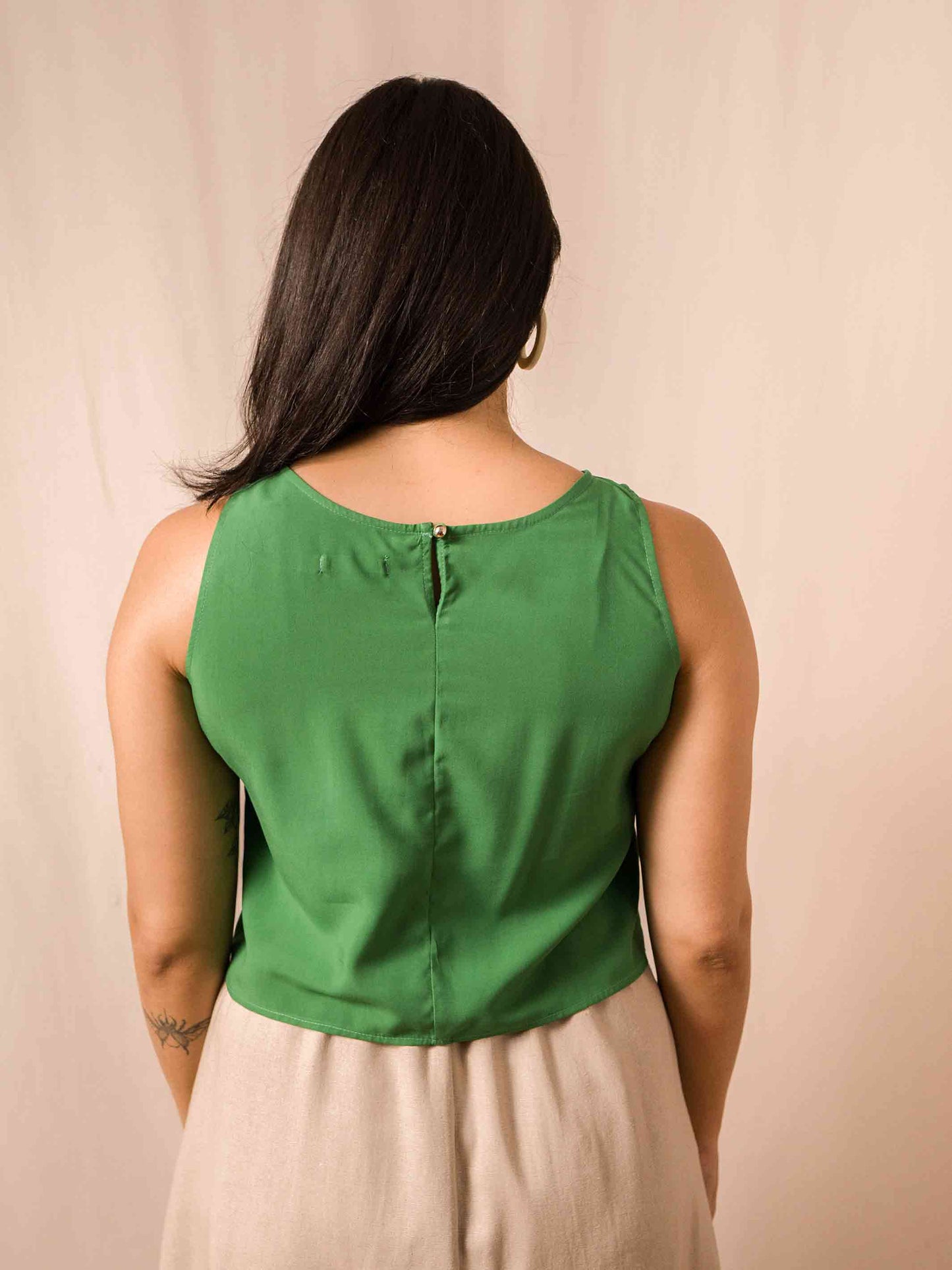 CROPPED LAURA | VISCOSE